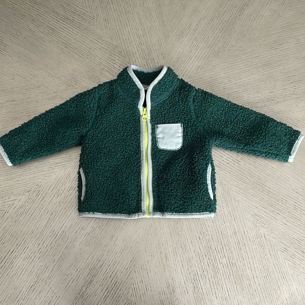 Cat & Jack teddy bear jacket size 6-9 months